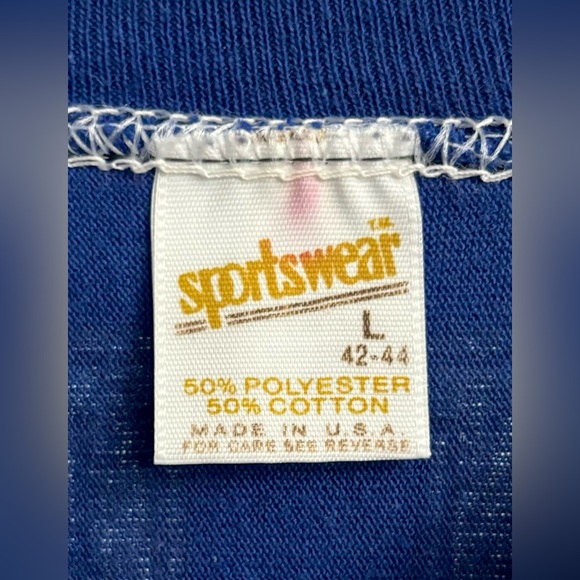 VTG 80’s Sportswear Brand Duke Jupiter T-Shirt Size Large Made In USA. - Picture 2 of 6